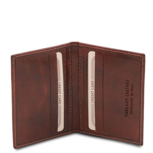 Exclusive leather card holder